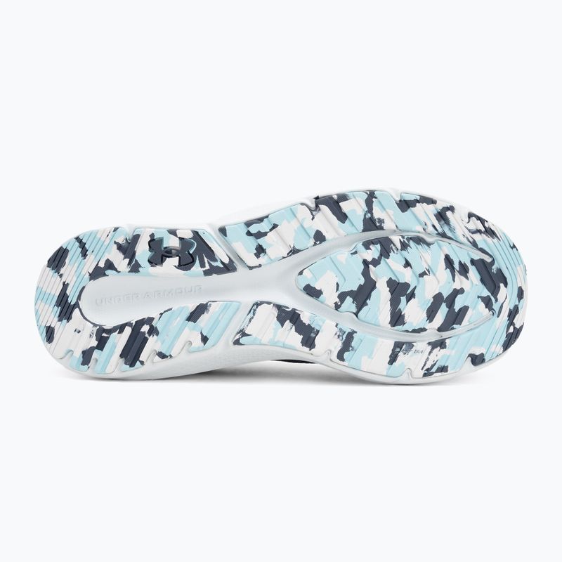 Buty do biegania damskie Under Armour Charged Pursuit 4 downpour gray/downpour gray/metallic gravel 4