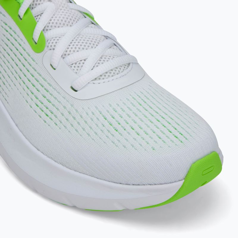 Buty do biegania męskie Under Armour Charged Rogue 5 white/black/hyper green 7
