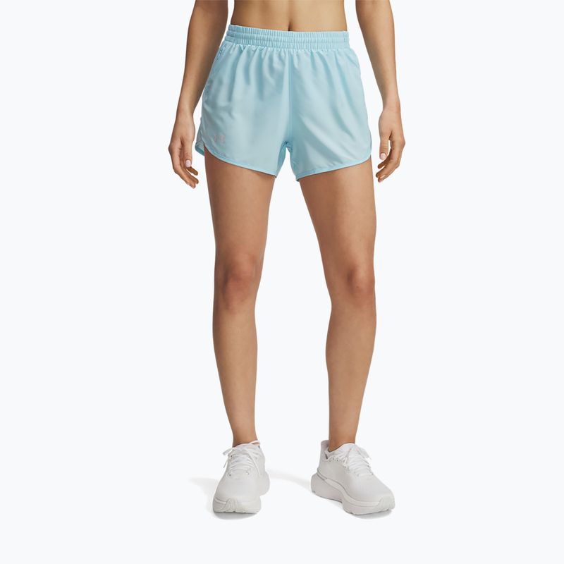 Spodenki do biegania damskie Under Armour Fly By 3" stream/reflective