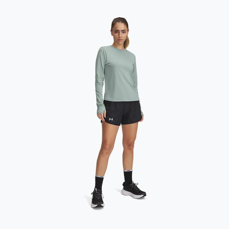 Spodenki do biegania damskie Under Armour Fly By 3" Novelty black/reflective 2