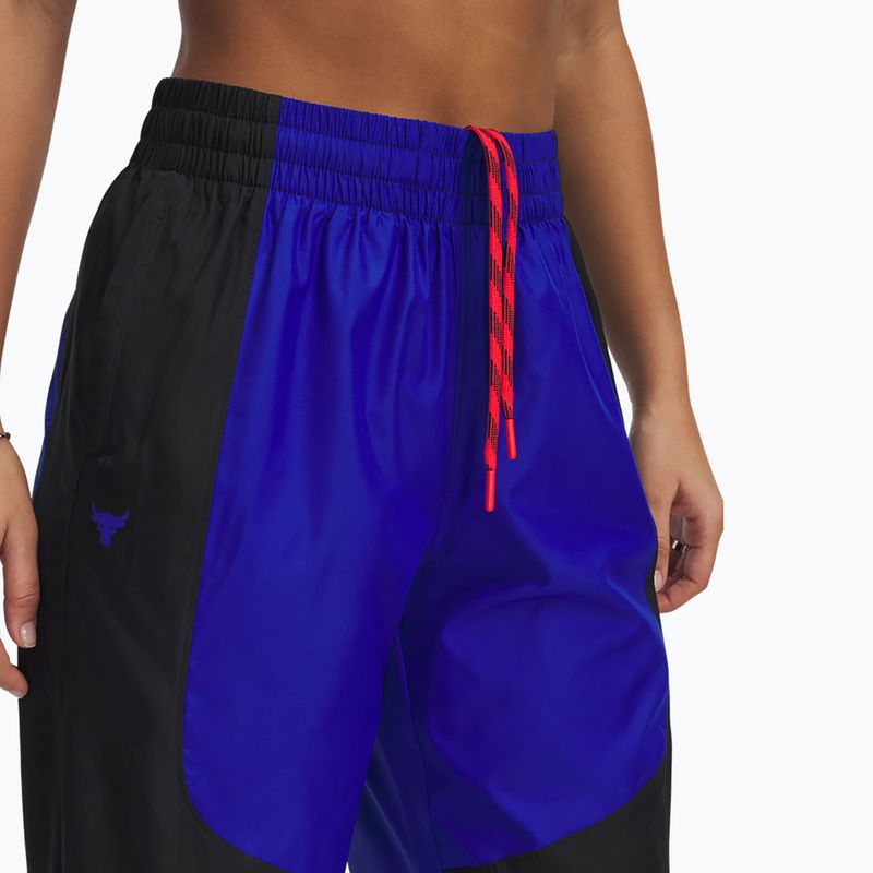 Spodnie treningowe damskie Under Armour Project Rock Woven Bottom black 4