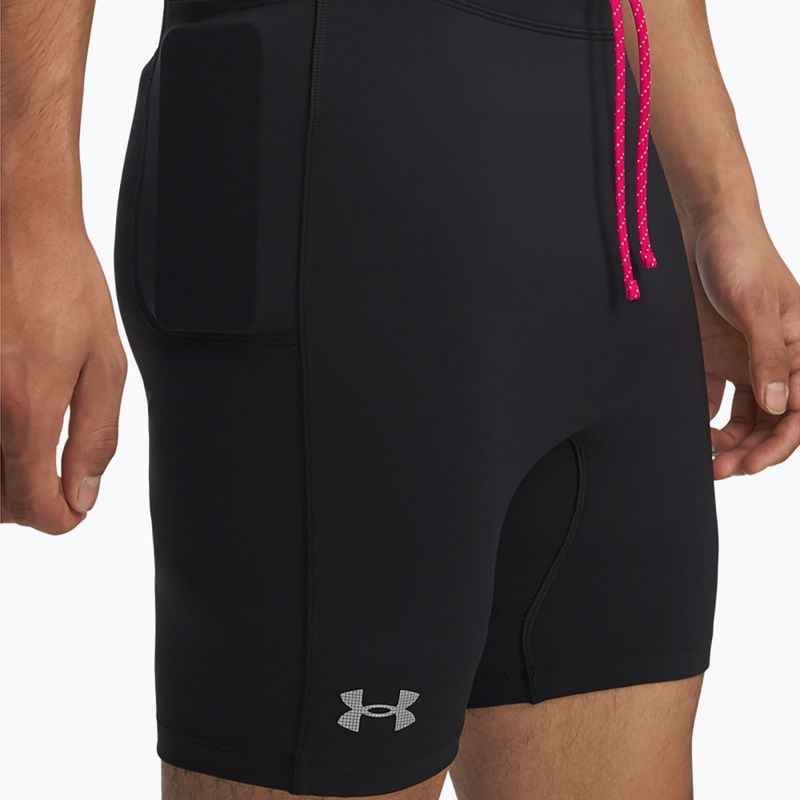 Spodenki do biegania męskie Under Armour Trail Launch Pro Half Tight black/reflective 4