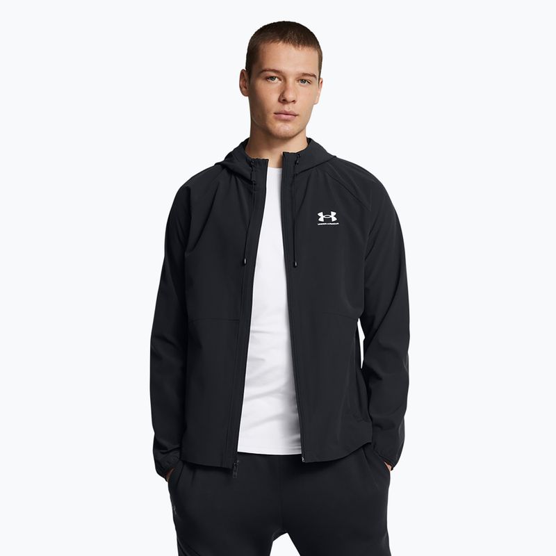 Kurtka treningowa Under Armour Vibe Woven black/white