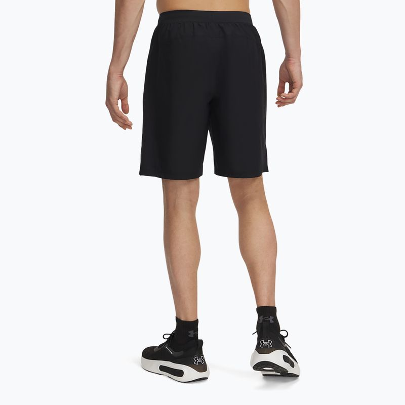 Spodenki do biegania męskie Under Armour Launch 9" black/reflective 3