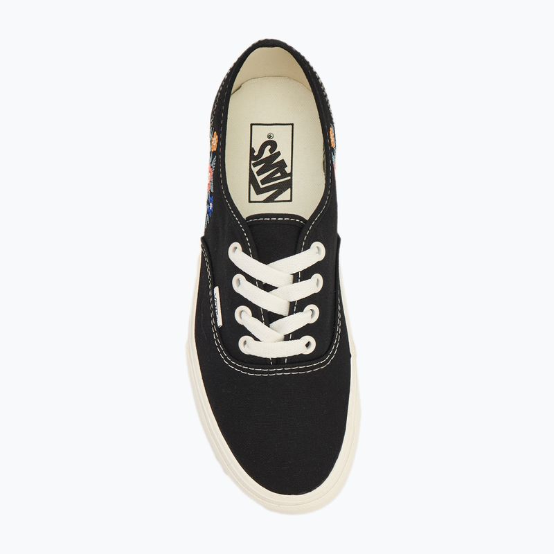 Buty damskie Vans Authentic black floral 5
