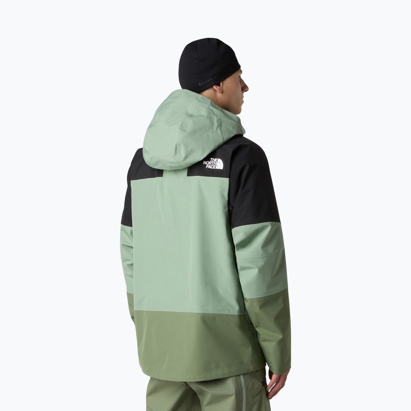 Kurtka narciarska męska The North Face Summit Verbier GTX Tnf black/slate moss/bark mist 3