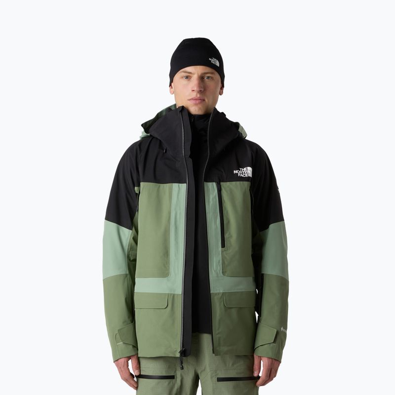 Kurtka narciarska męska The North Face Summit Verbier GTX Tnf black/slate moss/bark mist 4