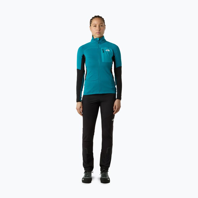 Bluza damska The North Face Polartec Powergrid Stormgap anthracite grey/tnf black 2