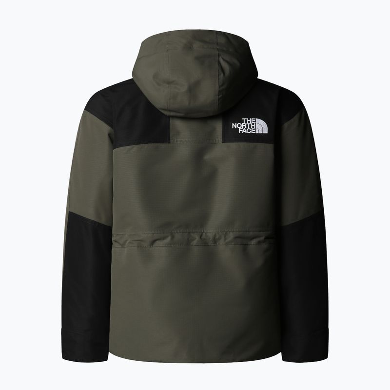 Kurtka przeciwdeszczowa dziecięca The North Face Mountain Down new taupe green 2