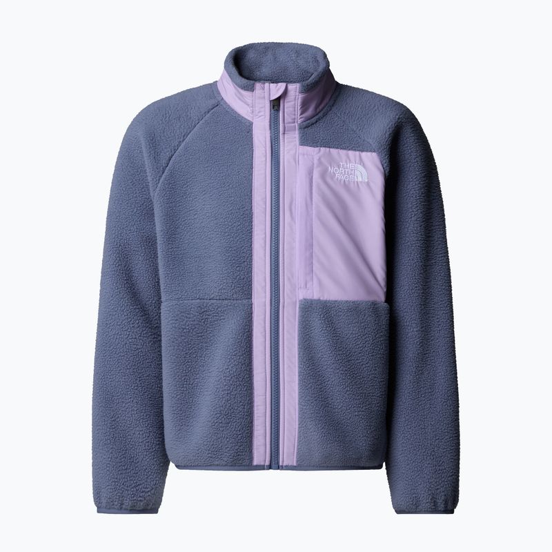 Bluza polarowa dziecięca The North Face Yumiori Full Zip twilight galaxy/lite lilac 5