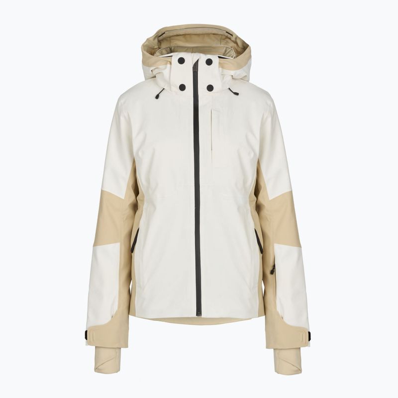 Kurtka narciarska damska The North Face Lenado white dune/gravel 5