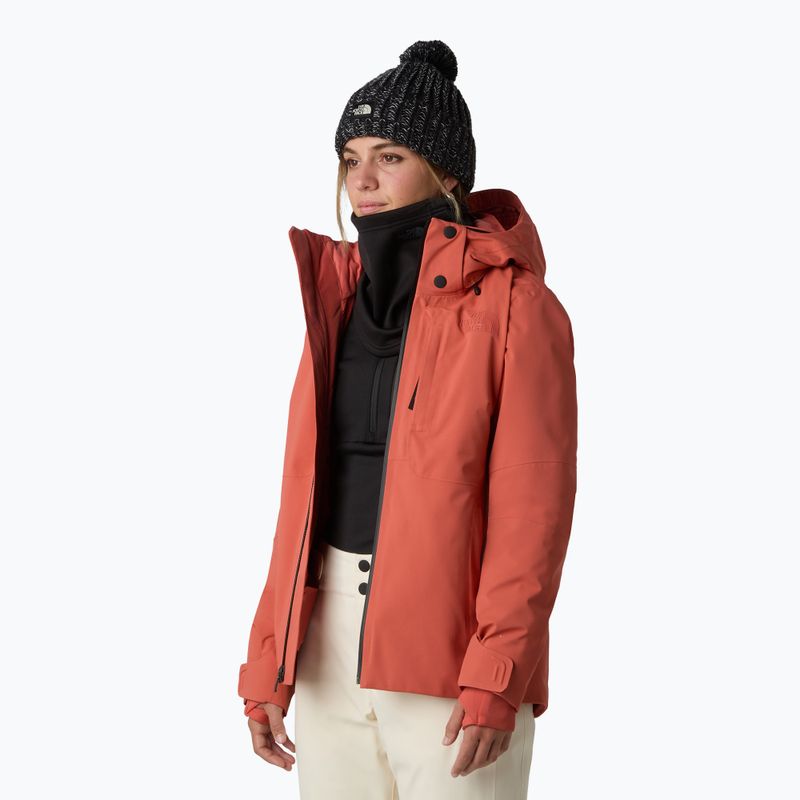 Kurtka narciarska damska The North Face Lenado mars dust 4