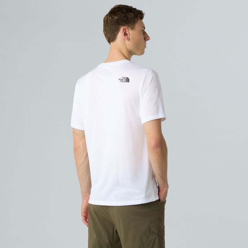 Koszulka męska The North Face Multiple Placement white 3