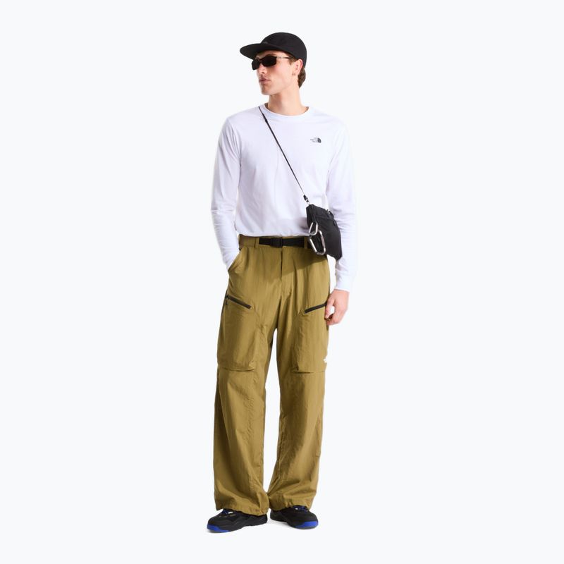 Longsleeve trekkingowy męski The North Face Evolution Simple Dome Regular tnf white 2