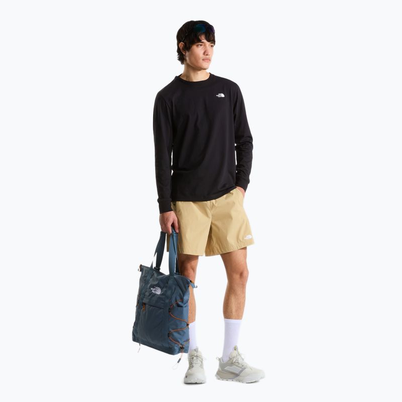 Longsleeve trekkingowy męski The North Face Evolution Simple Dome Regular tnf black 2