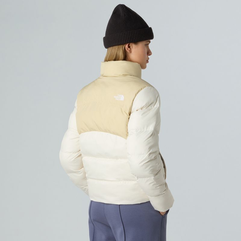 Kurtka ocieplana damska The North Face Saikuru gravel/white dune 3