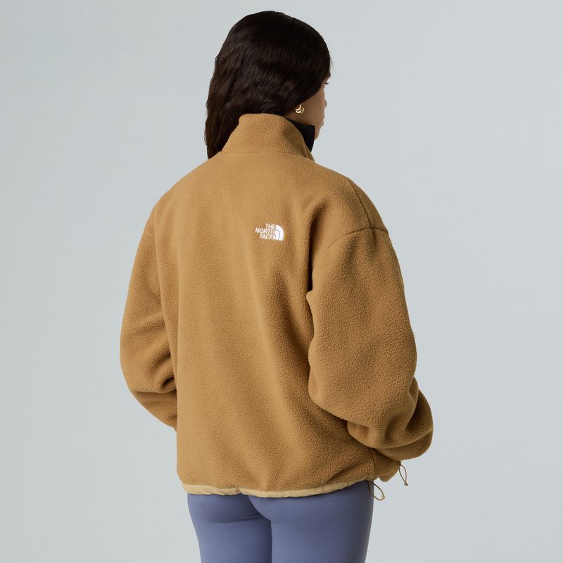 Kurtka damska The North Face Yumiori Reversible khaki stone/utility brown 3