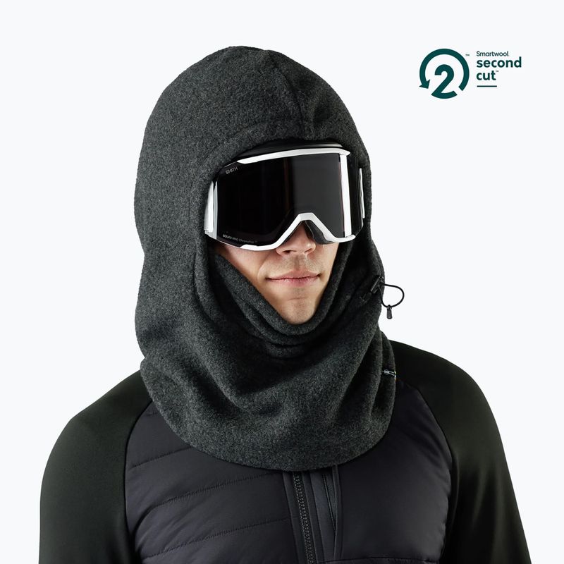 Kominiarka damska Smartwool Second Cut Fleece Hood charcoal 6