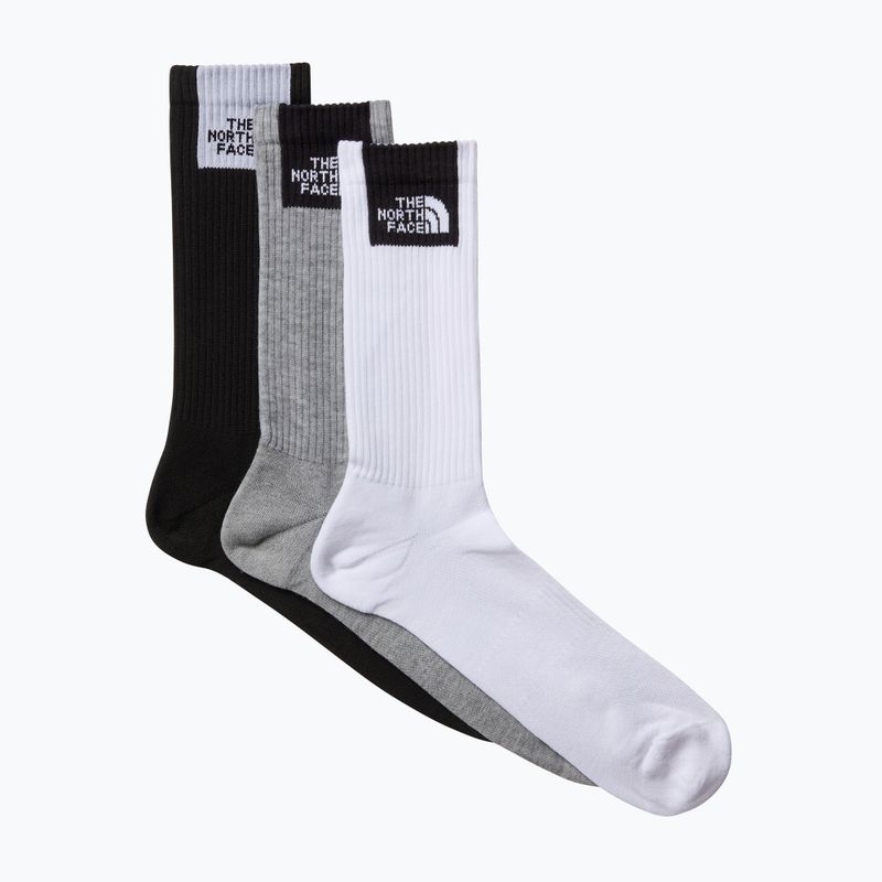 Skarpety The North Face Multi Sport Fine Box Cush Crew 3 pary white/black