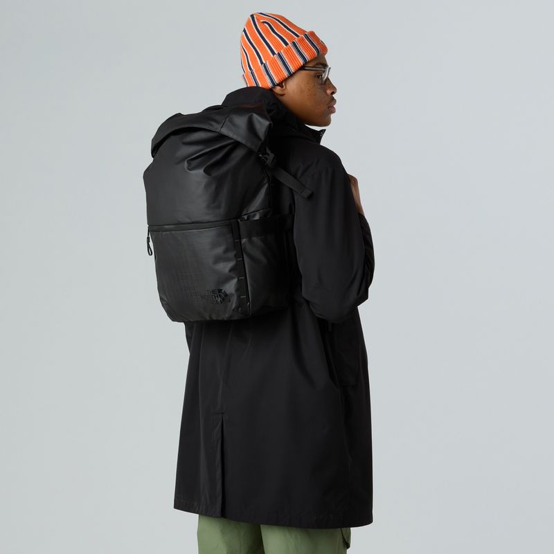 Plecak miejski męski The North Face Base Camp Voyager Rolltop 25 l black/asphalt grey 6