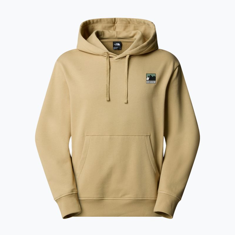 Bluza męska The North Face Mountain Logo Relaxed Hooded khaki stone 4