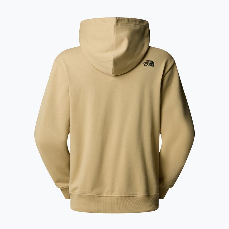 Bluza męska The North Face Mountain Logo Relaxed Hooded khaki stone 5