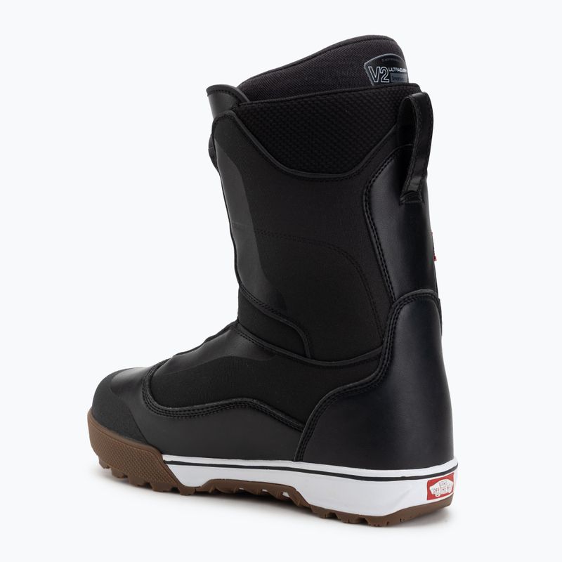 Buty snowboardowe męskie Vans Aura Pro black/white 2