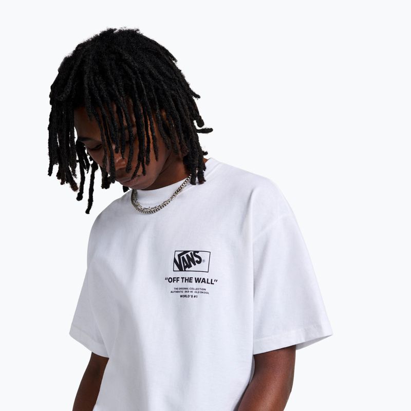 Koszulka męska Vans Stacked Hi Tee white 3