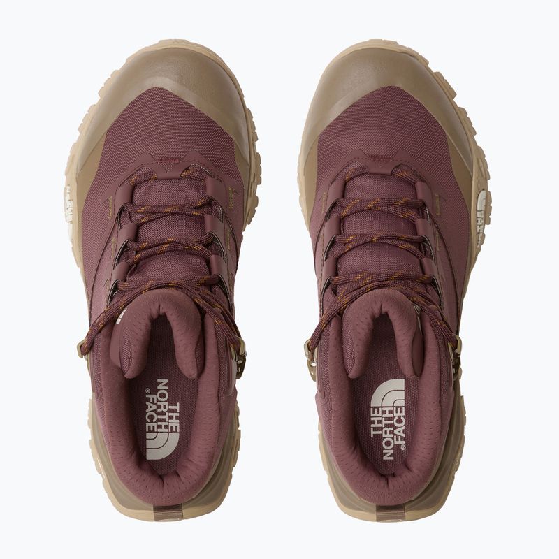 Buty turystyczne damskie The North Face Offtrail Hike Mid Gore-Tex tawny quartz/mocha brow 8