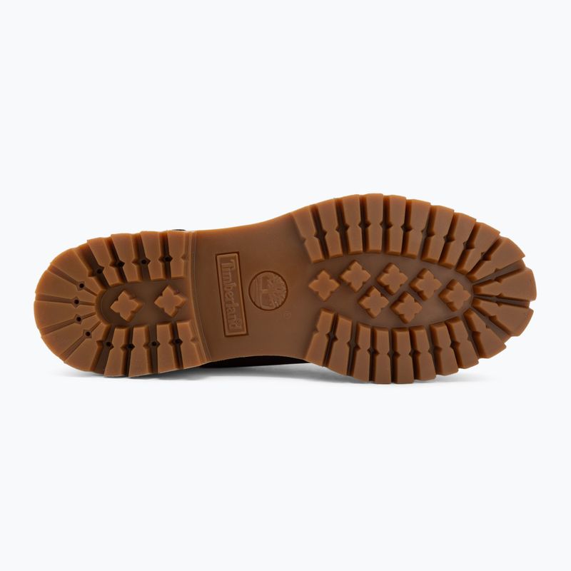 Buty męskie Timberland Premium 6 Inch Lace Up Waterproof burgundy nubuck 4