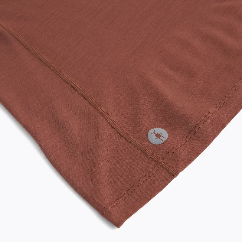Koszulka termoaktywna damska Smartwool Active Ultralite mocha 5