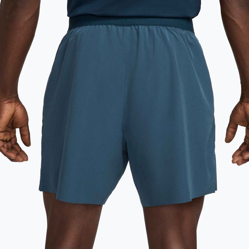 Spodenki tenisowe męskie Nike Court Dri-Fit Advantage 6" amory navy/white 3