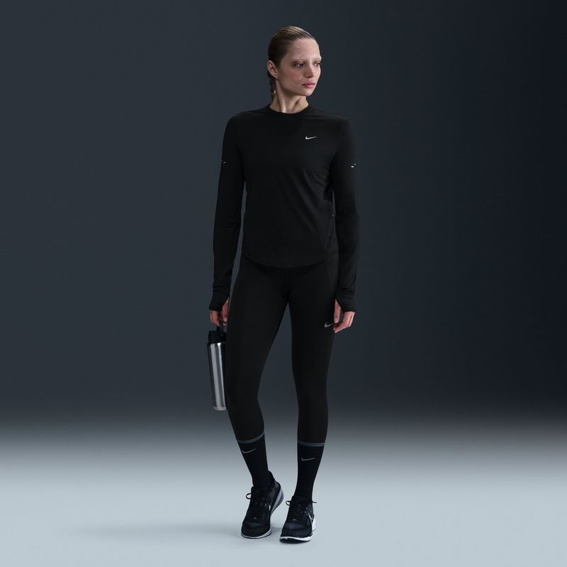 Longsleeve do biegania damski Nike Swift Dri-Fit UV black 8