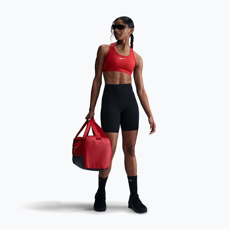 Spodenki treningowe damskie Nike Universa High Waisted Biker 8" black/anthracite/dark smoke grey 2