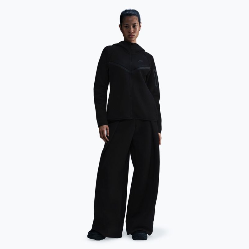 Bluza damska Nike Sportswear Tech Fleece Windrunner black/black 2