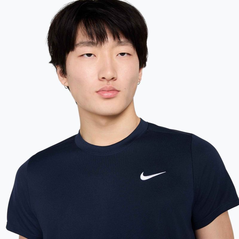 Koszulka tenisowa męska Nike Court Dri-Fit Victory obsidian/white 4