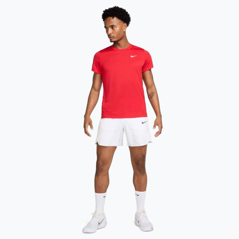 Koszulka tenisowa męska Nike Court Dri-Fit Victory university red/white 2