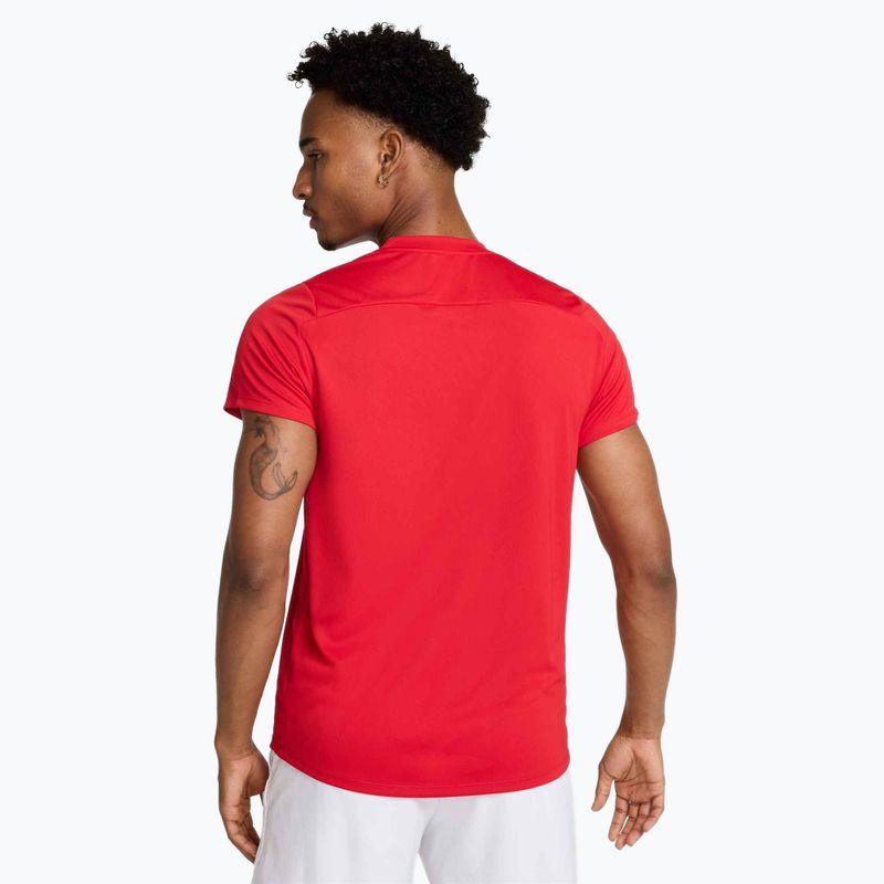 Koszulka tenisowa męska Nike Court Dri-Fit Victory university red/white 3