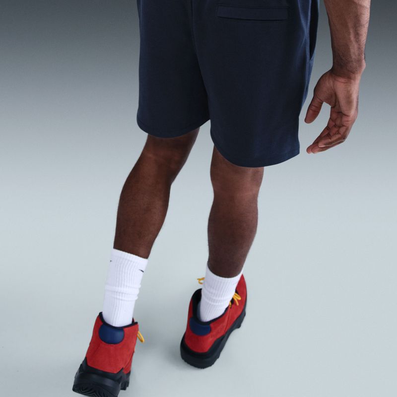 Spodenki męskie Nike Club French Terry Flow obsidian/obsidian/white 7