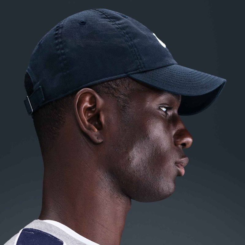 Czapka z daszkiem Nike Club Unstructured Futura Wash obsidian/white 6