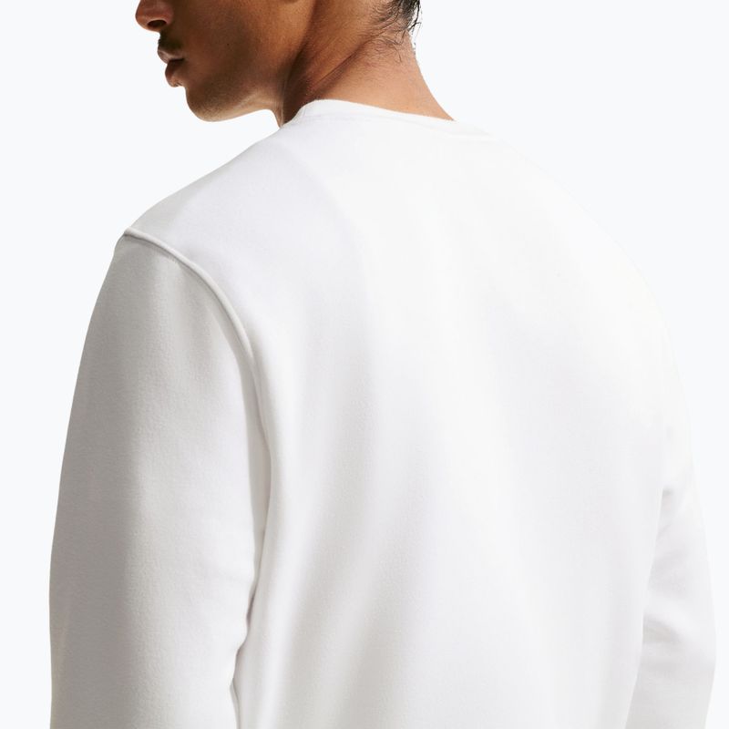 Bluza męska Nike Club Fleece Crew white/black 5