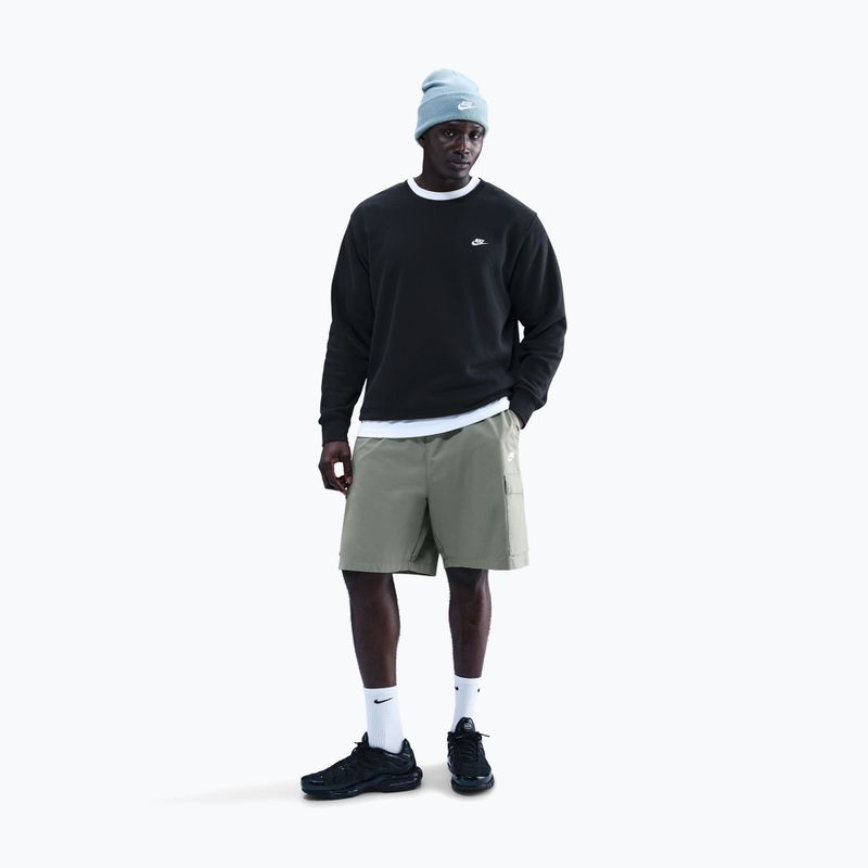 Bluza męska Nike Club Fleece Crew black/white 2