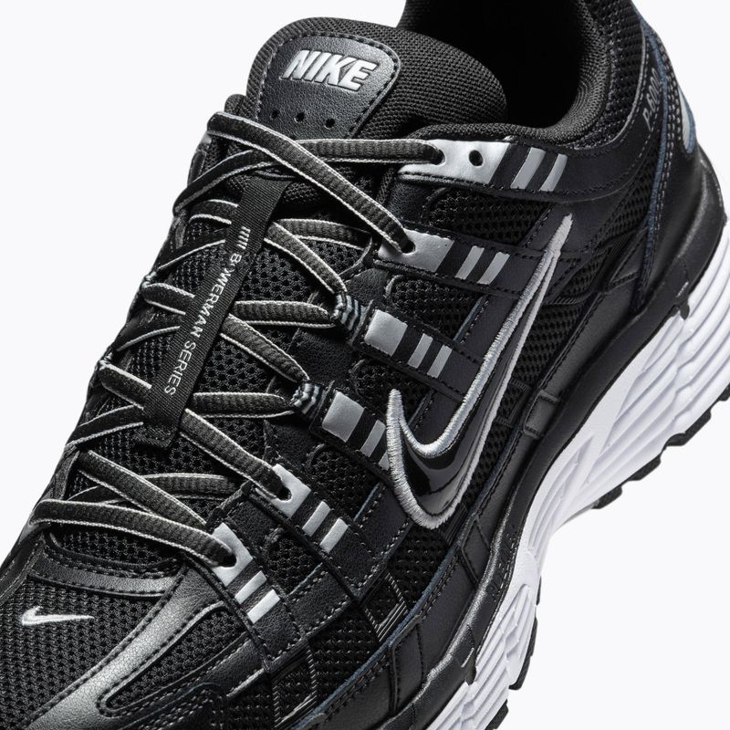 Buty męskie Nike P-6000 black/white/metallic silver/black 12