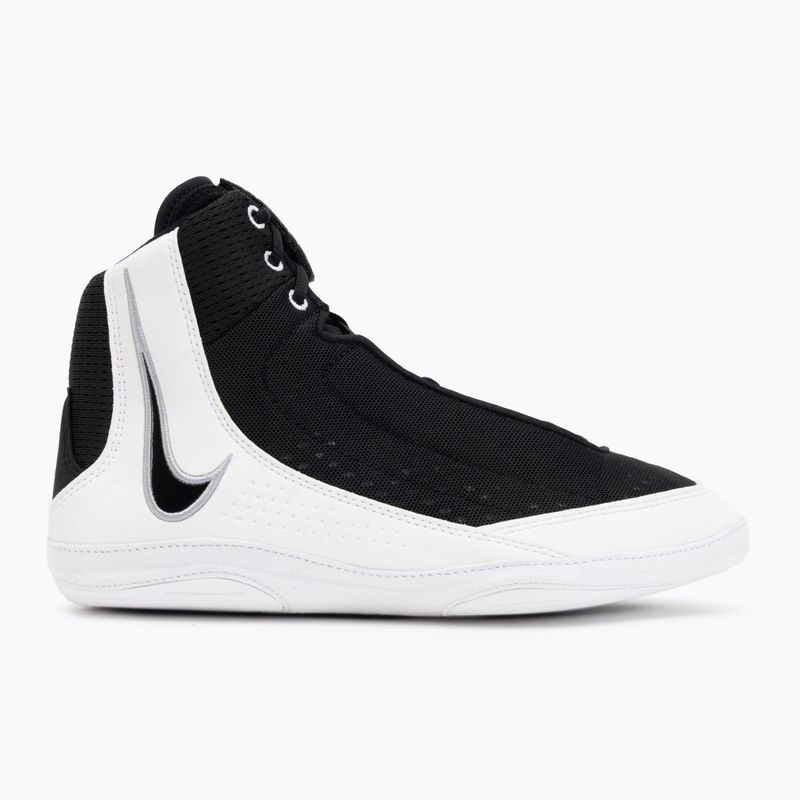 Buty zapaśnicze Nike Inflict 4 black/white/wolf grey 2