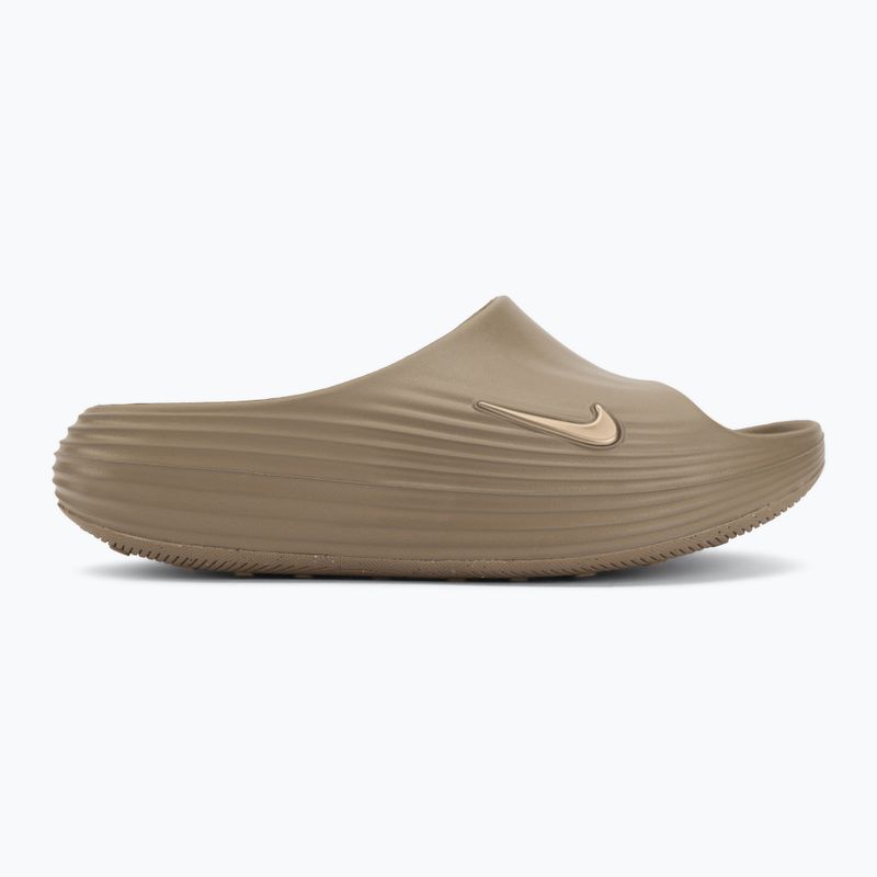 Klapki męskie Nike ReactX Rejuven8 khaki/khaki/khaki 2