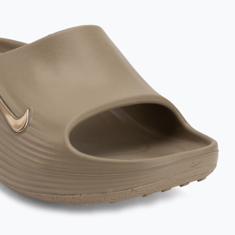 Klapki męskie Nike ReactX Rejuven8 khaki/khaki/khaki 7