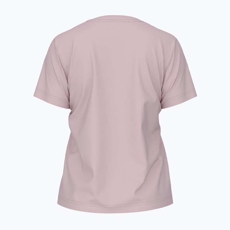 Koszulka damska New Balance Jersey Stacked Logo T-Shirt rosesugar 2