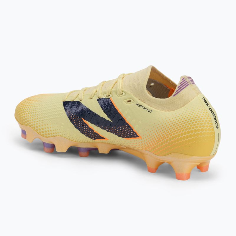 Buty piłkarskie męskie New Balance Tekela Pro Low Laced V4+ FG beige 3