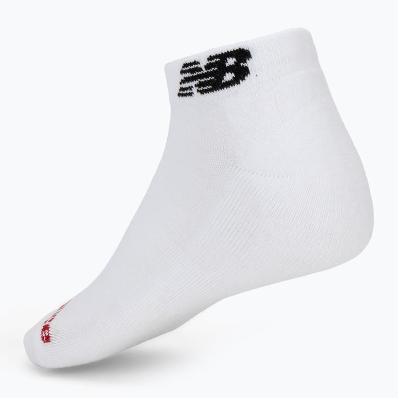 Skarpety New Balance Everyday Low Cut 6 par white 3