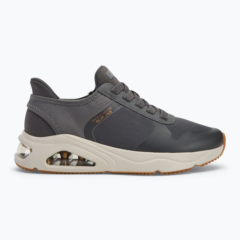 Buty męskie SKECHERS Uno Tres-Air Necessairy Comfort charcoal 2